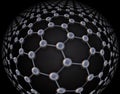 Graphene atomic structure