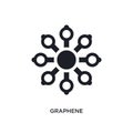 graphene isolated icon. simple element illustration from artificial intellegence concept icons. graphene editable logo sign symbol