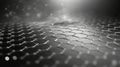 Graphene molecular structure with futuristic design