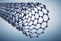 Graphene molecular structure Royalty Free Stock Photo