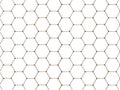 Graphene molecule structure fragmen Royalty Free Stock Photo