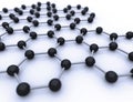 Graphene sheet Royalty Free Stock Photo