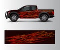 Graphic abstract stripe racing modern designs for wrap vehicle, race car, speed offroad, rally, adventure