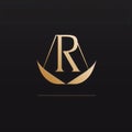 Initial Letter R Logo Template Design Vector, Emblem, Design Concept, Creative Symbol, Icon Royalty Free Stock Photo