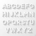 Graphic alphabet set