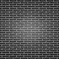 Graphic brick wall drawn in the engraving technique Royalty Free Stock Photo