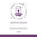 Graphic Design Illustration Development Computer Programming Technology Banner With Copy Space