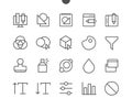 Graphic Design Pixel Perfect Well-crafted Vector Thin Line Icons