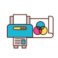 Graphic design printer copy paper
