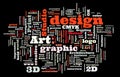 Graphic design studio Royalty Free Stock Photo
