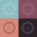 Graphic Design Templates for Logo, Labels and Royalty Free Stock Photo