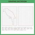 Graphic dictation. Educational games for kids.