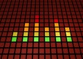 Graphic equaliser Royalty Free Stock Photo