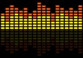 Graphic equalizer Royalty Free Stock Photo
