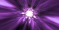 Graphic fast moving speed in space with purple color and a hole in the middle