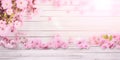 Floral background in subtle shades of pastel pink and white. Flowers that create a delicate and romantic pattern. Royalty Free Stock Photo