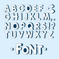 Graphic font. Handmade sans-serif font, thin lines. Hand drawn calligraphy lettering alphabet. Vector illustration. Letters