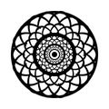 Graphic, geometric decorative, mandalas or henna design Royalty Free Stock Photo