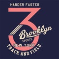 Graphic harder faster brooklyn