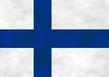 Illustration of a Finnish Flag