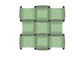 Green Weave Royalty Free Stock Photo
