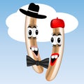 Frankfurter characters