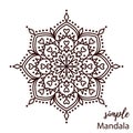 Graphic mandala islamic traditional doodle vector coloring