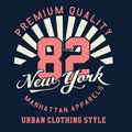 Graphic PREMIUM QUALITY NEW YORK