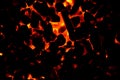 The graphic resource consists of burning coal enriched anthracite. Royalty Free Stock Photo
