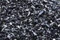 Anthracite coal after enrichment. Royalty Free Stock Photo