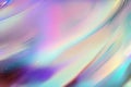 Silver colorful holographic texture foil background. Generative AI