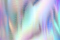 Silver colorful holographic texture foil background. Generative AI