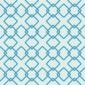 Graphic simple splicing ornamental tile, vector repeated pattern