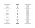 Graphic stadiometer or meteorological thermometer scales. Different templates for height measurement tools isolated on