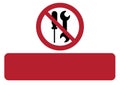 safety sign graphic designe