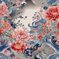 phantasmagoric vibrant chinese porcelain