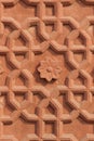 Graphic symbols, patterns and tracery in Agra Fort