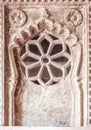 Graphic symbols, patterns and tracery in Agra Fort