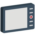 Graphic Tablet Isolated Vector Icon Editable Royalty Free Stock Photo