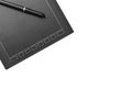 Graphic tablet with pen, for illustrators, designers and retouchers, black