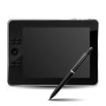 Graphic tablet with pencil