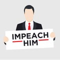 Graphic to Impeach the President