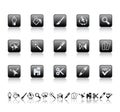 Graphic tools icons.