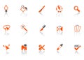 Graphic tools icons.