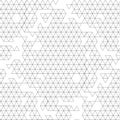 Graphic triangles pattern Royalty Free Stock Photo