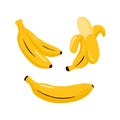 Banana flat design