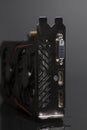 Graphic videocard for crypto currency mining end computer game Royalty Free Stock Photo