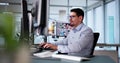 Graphic Web Designer Using Design Software