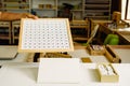 Graphical boards to learn mathematics in a Montessori school of alternative education