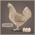 Graphical hen and eggs